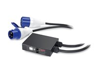 APC In-Line Current Meter AP7155B - Aktuell övervakningsenhet - AC 230 V - Ethernet 10/100, RS-232 - utgångskontakter: 1 - för P/N: SCL500RM1U, SMTL3KRM2UCLNC, SMX3KR2UNCX145, SRTL5KRM2UI-HW, SRYL15K20RMXLT AP7155B