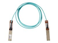 Cisco - 100GBase direktkopplingskabel - QSFP till QSFP - 1 m - fiberoptisk - aktiv - för P/N: C9500-32C-EDU, C9500-32QC-EDU, N9K-X9788TC-FX-RF, NCS-55A1-24H-B, NCS-55A1-36H-SE-S QSFP-100G-AOC1M=