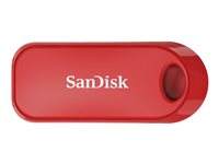 SanDisk Cruzer Snap - USB flash-enhet - 32 GB - USB 2.0 (paket om 2) SDCZ62-032G-G46TW