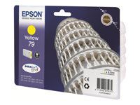 Epson 79 - 6.5 ml - gul - original - bläckpatron - för WorkForce Pro WF-4630DWF, WF-4640DTWF, WF-5110DW, WF-5190DW, WF-5620DWF, WF-5690DWF C13T79144010