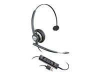 Poly EncorePro HW715 - EncorePro 700 Series - headset - på örat - kabelansluten - USB-A - svart 783N5AA
