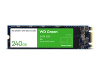 WD Green WDS240G3G0B - SSD - 240 GB - inbyggd - M.2 2280 - SATA 6Gb/s WDS240G3G0B
