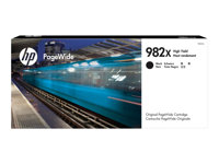 HP 982X - 194 ml - Lång livslängd - svart - original - PageWide - bläckpatron - för PageWide Enterprise Color Flow MFP 785; PageWide Managed Color E75160, MFP P779 T0B30A