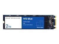 WD Blue 3D NAND SATA SSD WDS200T2B0B - SSD - 2 TB - inbyggd - M.2 2280 - SATA 6Gb/s WDS200T2B0B