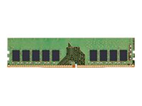 Kingston - DDR4 - modul - 16 GB - DIMM 288-pin - 3200 MHz / PC4-25600 - CL22 - 1.2 V - ej buffrad - ECC - för Lenovo ThinkStation P350 30E3, 30E4, 30E5, 30E6, 30EF, 30EG, 30EH, 30EJ KTL-TS432ES8/16G