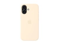 Apple - Skydd för mobiltelefon - MagSafe-kompatibilitet - silikon - vanilj - för iPhone 17 MHVM4ZM/A
