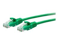 C2G 25ft (7.6m) Cat6a Snagless Unshielded (UTP) Slim Ethernet Network Patch Cable - Green - Patch-kabel - RJ-45 (hane) till RJ-45 (hane) - 7.6 m - 4.8 mm - UTP - CAT 6a - formpressad, hakfri - grön C2G30159