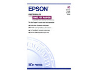 Epson Photo Quality Ink Jet Paper - Matt - bestruket - A3 (297 x 420 mm) - 102 g/m² - 100 ark papper - för SureColor SC-P700, P7500, P900, P9500, T2100, T3100, T3405, T5100, T5400, T5405 C13S041068