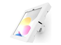 Compulocks Apex Bow - Hölje - lutning - för surfplatta - aluminium - vit - väggmonterbar - för Apple 10.9-inch iPad (10:e generation); iPad (A16) 505W209APXW