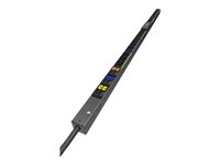 Eaton Managed Rack PDU EVMAF316X - G4 - kraftdistributionsenhet (kan monteras i rack) - AC 240-415 V - 11 kW - 3-fas - ingång: IEC 60309 16A - utgångskontakter: 42 (24 x IEC 60320 C13, 18 x IEC 60320 C39) - 0U - 3 m sladd - svart EVMAF316X