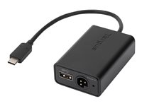 Targus Multiplexer Adapter - USB-adapter - 24 pin USB-C till 3-polig, USB typ A - USB 3.0 - svart 4Z50Q25509