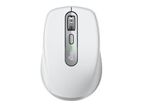 Logitech MX Anywhere 3S for Business - Mus - högerhänt - optisk - 6 knappar - trådlös - Bluetooth - Logitech Logi Bolt USB-mottagare - blekgrå 910-006959