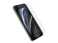 OtterBox Alpha Glass - Skärmskydd för mobiltelefon - antimikrobiell - glas - för Apple iPhone 6, 6s, 7, 8, SE (3rd generation), SE (andra generationen) 77-88309