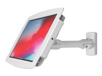 Compulocks iPad Pro 12.9" (3-6th Gen) Space Enclosure Swing Wall Mount - Hölje - Antistöld - för surfplatta - låsbar - höggradig aluminium - svart - skärmstorlek: 12.9" - väggmonterbar, monterbar på ytor, bänkskiva - för Apple 12.9-inch iPad Pro 827W299PSENW