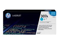 HP 307A - Cyan - original - LaserJet - tonerkassett (CE741A) - för Color LaserJet Professional CP5225, CP5225dn, CP5225n CE741A