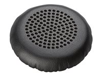 Poly - Öronkudde för headset - konstskinn - svart (paket om 2) 85Q36AA