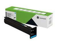 Lexmark - Cyan - original - box - tonerkassett LCCP, LRP 77L2HC0