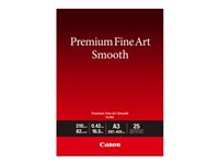 Canon Premium Fine Art FA-SM2 - Slät - 16,5 mil - A3 (297 x 420 mm) - 310 g/m² - 82 pounds - 25 ark fotopapper - för imagePROGRAF PRO-1000, PRO-300; PIXMA PRO-10S 1711C013