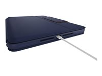 Logitech Rugged Combo 3 For Education - Tangentbord och foliefodral - Apple Smart connector - QWERTZ - schweizisk - K-12-utbildning - för Apple 10.2-inch iPad (7:e generation, 8:e generation, 9:e generation) 920-009992