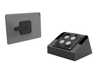 Compulocks Magnetix Tablet Capsule Stand with Magnetic Mount - Ställ - för surfplatta - svart - skrivbord - med Magnetix Mount (VHBMM01) MNTX341B