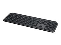 Logitech MX Keys S - Tangentbord - bakgrundsbelyst - trådlös - Bluetooth LE - QWERTY - nordiskt (danska/finska/norska/svenska) - tangentbrytare: Saxnyckel - grafit 920-011581