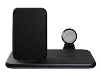 Zens Aluminium Series 4 in 1 - Trådlöst laddställ + växelströmsadapter - 45 Watt - Apple Fast Charge, FC (USB) - på kabel: USB-C - vit ZEDC15W/00