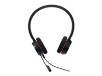 Jabra Evolve 20 MS stereo - Headset - på örat - kabelansluten - USB-C - ljudisolerande 4999-823-189
