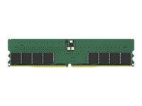 Kingston - DDR5 - modul - 32 GB - DIMM 288-pin - 4800 MHz / PC5-38400 - CL40 - 1.1 V - ej buffrad - icke ECC - för Lenovo ThinkCentre M80s Gen 3; M80t Gen 3; M90t Gen 3; ThinkStation P360 Ultra KCP548UD8-32