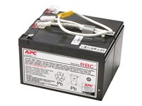APC Replacement Battery Cartridge #5 - UPS-batteri - Bly-syra - svart - för P/N: BR1200BI-BR, BX900R, SU450, SU450I, SU450NET, SU700, SU700BX120, SU700I, SU700IBX120 RBC5