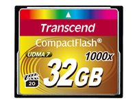 Transcend Ultimate - Flash-minneskort - 32 GB - 1000x - CompactFlash TS32GCF1000