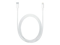 Apple USB-C to Lightning Cable - Lightning-kabel - 24 pin USB-C hane till Lightning hane - 1 m - för Apple iPad/iPhone/iPod (Lightning) MM0A3ZM/A