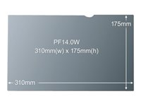 3M PF14.0W - Sekretessfilter till bärbar dator - 14" 0A61769