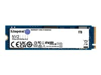 Kingston NV2 - SSD - 1 TB - inbyggd - M.2 2280 - PCIe 4.0 x4 (NVMe) - för Intel Next Unit of Computing 12 Pro Kit - NUC12WSKi5 SNV2S/1000G
