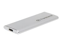 Transcend ESD260C - SSD - 1 TB - extern (portabel) - USB 3.1 Gen 2 - silver TS1TESD260C