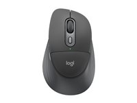Logitech Signature Comfort Plus M850 L - Mus - högerhänt - optisk - 6 knappar - trådlös - Bluetooth 5.2 LE - grafit 910-007715