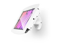 Compulocks iPad mini 8.3" Space Enclosure Tilting Wall Mount - Monteringssats (hölje, väggfäste) - exponerad kamera och knappar, lutande - för surfplatta - låsbar - aluminium - vit - skärmstorlek: 8.3" 505W830IPMSW