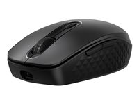 HP 695 - Mus - Qi-laddning - 7 knappar - trådlös - Bluetooth - svart 8F1Y4AA