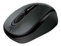 Microsoft Wireless Mobile Mouse 3500 - Mus - höger- och vänsterhänta - optisk - 3 knappar - trådlös - 2.4 GHz - trådlös USB-mottagare - lochness-grå GMF-00008