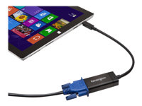 Kensington VM1000 Mini DisplayPort to VGA Adapter - Videokonverterare - DisplayPort - VGA - svart K33987WW