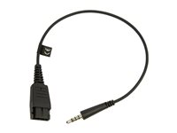 Jabra - Headset-adapter - minijack hane till Snabburkoppling hane - för SPEAK 410, 410 MS 8800-00-99