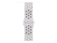 Apple Nike - Band för smart klocka - 40mm - storlek S/M - dolt grå - för Watch Hermès Series 7, Hermès Series 9, SE 3, Series 10, Series 11, Series 8, Series 9 MGA04ZM/A