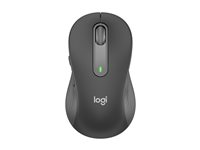 Logitech Signature M650 L for Business - Mus - högerhänt - 5 knappar - trådlös - 2.4 GHz, Bluetooth - Logitech Logi Bolt USB-mottagare - grafit 910-006348