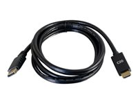 C2G 10ft DisplayPort Male to HDMI Male Passive Adapter Cable - 4K 30Hz - Videokort - DisplayPort hane till HDMI hane - 3 m - svart - passiv, stöd för 4K 84434