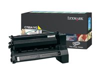 Lexmark - Gul - original - tonerkassett LCCP, LRP - för Lexmark C780dn, C780dtn, C780n, C782dn, C782dtn, C782n, X782e C780A1YG