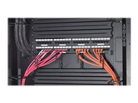 APC Data Distribution Cable - Nätverkskabel - TAA-kompatibel - RJ-45 (hona) till RJ-45 (hona) - 10.1 m - UTP - CAT 6 - svart DDCC6-033