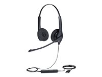 Jabra BIZ 1500 Duo - Headset - på örat - kabelansluten - USB 1559-0159