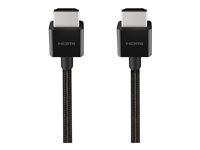 Belkin - Ultra High Speed - HDMI-kabel - HDMI hane till HDMI hane - 1 m - svart - 4K Ultra HD-stöd AV10176BT1M-BLK