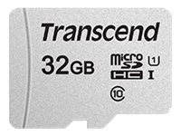 Transcend 300S - Flash-minneskort - 32 GB - UHS-I U1 / Class10 - microSDHC TS32GUSD300S