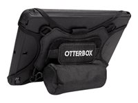 OtterBox Utility Series Latch - Baksidesskydd för surfplatta - med tillbehörspåse - svart - 7" 77-86915