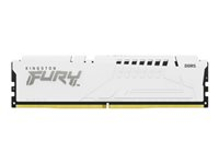 Kingston FURY Beast - DDR5 - modul - 16 GB - DIMM 288-pin - 5200 MT/s / PC5-41600 - CL40 - 1.25 V - ej buffrad - on-die ECC - vit KF552C40BW-16